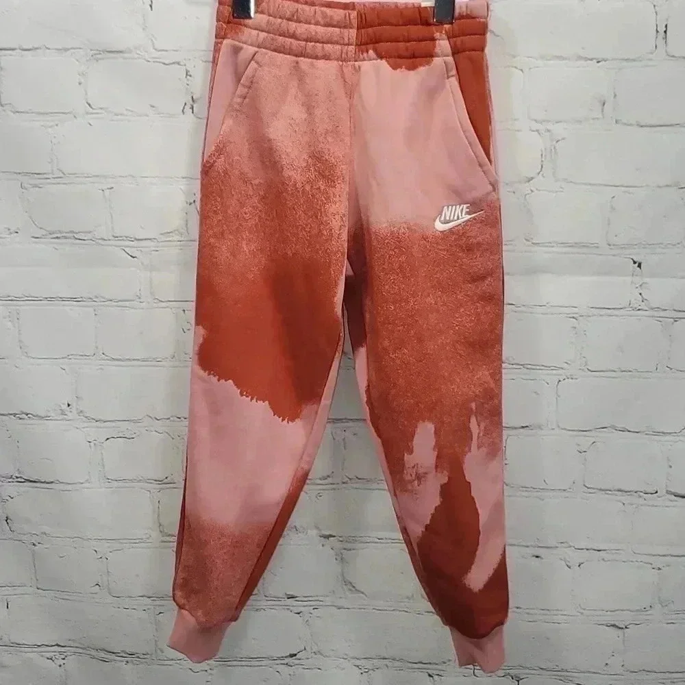 Nike Boys YOUTH Sportswear Club Fleece Jogger Pants SPRAY PAINT Extra Small NWT